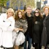 Still of Kim Cattrall, Sarah Jessica Parker, Kristin Davis, Michael Patrick King and Cynthia Nixon in Sex and the City