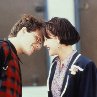 Still of Christian Slater and Samantha Mathis in Pump Up the Volume