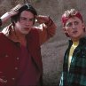 Still of Keanu Reeves and Alex Winter in Bill & Ted's Bogus Journey