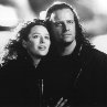 Still of Christopher Lambert and Virginia Madsen in Highlander II