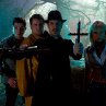 Still of Paul McGann, James Corden, Mathew Horne and MyAnna Buring in Vampire Killers