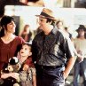 Still of Dan Aykroyd, Jamie Lee Curtis and Anna Chlumsky in My Girl