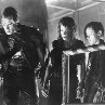 Still of Linda Hamilton, Arnold Schwarzenegger and Edward Furlong in Terminator 2: Judgment Day