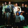 Still of Denzel Washington and Angela Bassett in Malcolm X