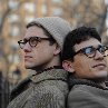 Still of James Franco and Aaron Tveit in Howl