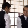 Still of Masahiro Motoki and Tsutomu Yamazaki in Departures