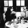 Still of Woody Allen and Anjelica Huston in Manhattan Murder Mystery