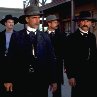 Still of Val Kilmer, Bill Paxton, Sam Elliott and Kurt Russell in Tombstone