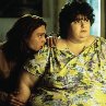 Still of Johnny Depp and Darlene Cates in What's Eating Gilbert Grape