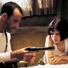 Still of Natalie Portman and Jean Reno in Leon: The Professional