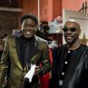 Still of Isaac Hayes and Bernie Mac in Soul Men