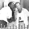 Still of Samuel L. Jackson and Bruce Willis in Die Hard: With a Vengeance