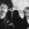 Still of Kevin Kline and Meg Ryan in French Kiss