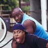 Still of Chris Tucker and Michael Clarke Duncan in Friday