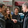 Still of Julia Roberts, Tony Gilroy and Clive Owen in Duplicity