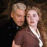 Still of Kenneth Branagh and Kate Winslet in Hamlet