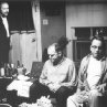 Still of John Ritter, Billy Bob Thornton and Dwight Yoakam in Sling Blade