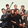 Still of Tom Hanks, Liv Tyler, Johnathon Schaech, Steve Zahn and Ethan Embry in That Thing You Do!