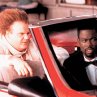 Still of Chris Farley and Chris Rock in Beverly Hills Ninja