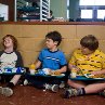 Still of Grayson Russell, Zachary Gordon and Robert Capron in Diary of a Wimpy Kid