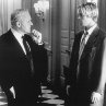 Still of Brad Pitt and Anthony Hopkins in Meet Joe Black