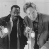 Still of Tim Robbins and Martin Lawrence in Nothing to Lose