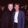 Anne Heche and Ellen DeGeneres at event of Primary Colors