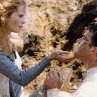 Still of Antonio Banderas and Maria Bonnevie in The 13th Warrior