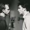 Still of John Cusack and Billy Bob Thornton in Pushing Tin