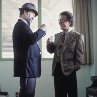 Still of Robert De Niro and Dustin Hoffman in Wag the Dog