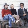 Still of Robert De Niro, Anne Heche and Dustin Hoffman in Wag the Dog