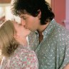 Still of Drew Barrymore and Adam Sandler in The Wedding Singer