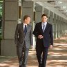 Still of Harrison Ford and Brendan Fraser in Extraordinary Measures