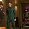 Still of Matthew Vaughn, Aaron Johnson and Chloë Grace Moretz in Kick-Ass