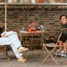 Still of Julia Roberts and Hugh Grant in Notting Hill