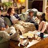 Still of Stanley Tucci, Patricia Clarkson, Emma Stone and Bryce Clyde Jenkins in Easy A