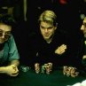 Still of Matt Damon, Edward Norton and John Turturro in Rounders