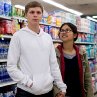 Still of Michael Cera and Charlyne Yi in Paper Heart