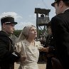 Still of Mélanie Laurent and Denis Menochet in The Round Up