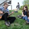 Still of Alessandro Nivola and Abigail Breslin in Janie Jones