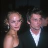 Desmond Harrington and Amber Valletta at event of The Messenger: The Story of Joan of Arc