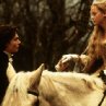 Still of Johnny Depp and Christina Ricci in Sleepy Hollow