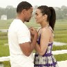 Still of Laz Alonso and Paula Patton in Jumping the Broom