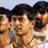 Still of Aamir Khan and Daya Shankar Pandey in Lagaan: Once Upon a Time in India