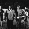 Still of Shannon Elizabeth, Anna Faris, Shawn Wayans and John Abrahams in Scary Movie