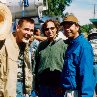 Still of Jim Carrey, Bobby Farrelly and Peter Farrelly in Me, Myself & Irene