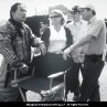 (l to r) Jackie Chan with co-producer Jules Daly and  producers Gary Barber and Roger Birnbaum