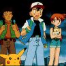 Ash, Misty, Brock & Pikachu