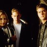 Still of Leslie Bibb, Joshua Jackson and Paul Walker in The Skulls