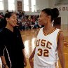 Still of Sanaa Lathan and Gina Prince-Bythewood in Love & Basketball